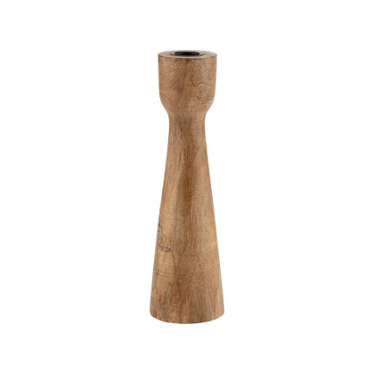 Sagebrook - 10" Wood Candle Holder