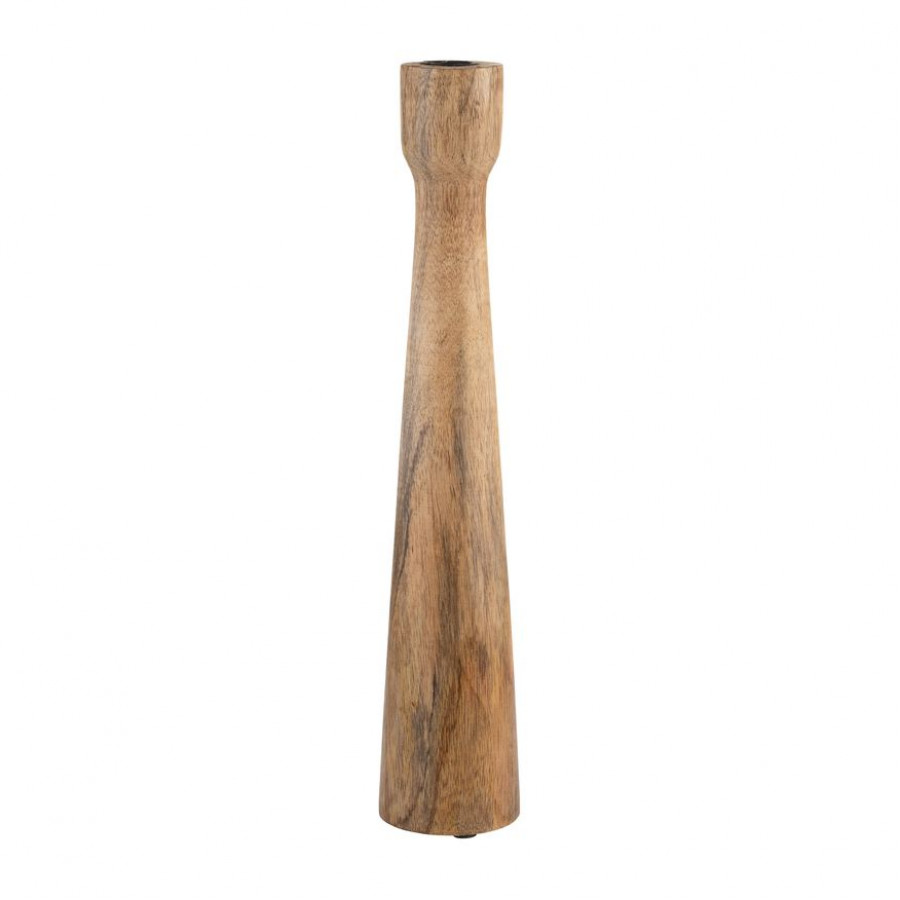 Sagebrook - 10" Wood Candle Holder