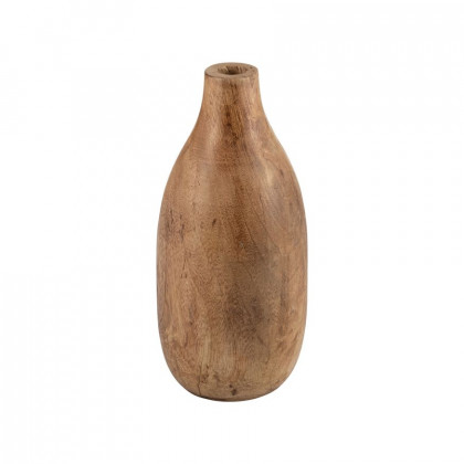 Sagebrook - 10" Wood Vase
