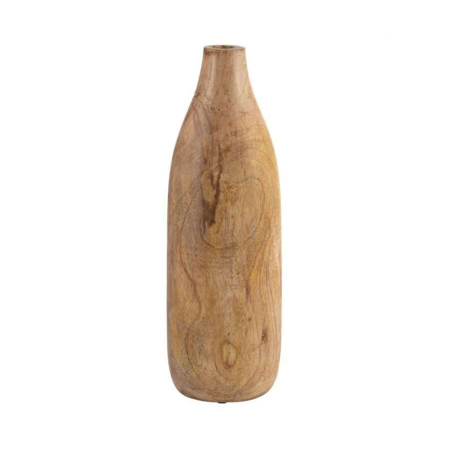 Sagebrook - 10" Wood Vase