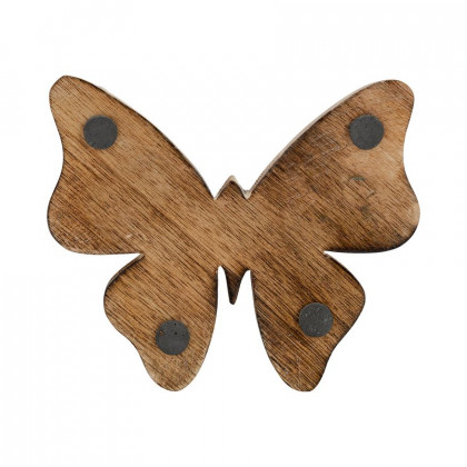 Sagebrook 6" Mosaic Butterfly - White
