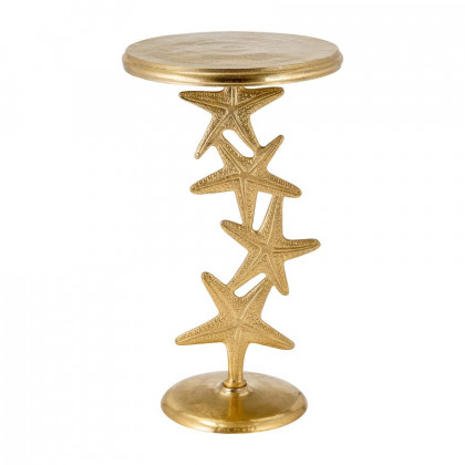 Sagebrook - 14"/25" Metal Starfish Side Table