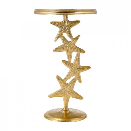 Sagebrook 14"/25" Metal Starfish Side Table - Gold
