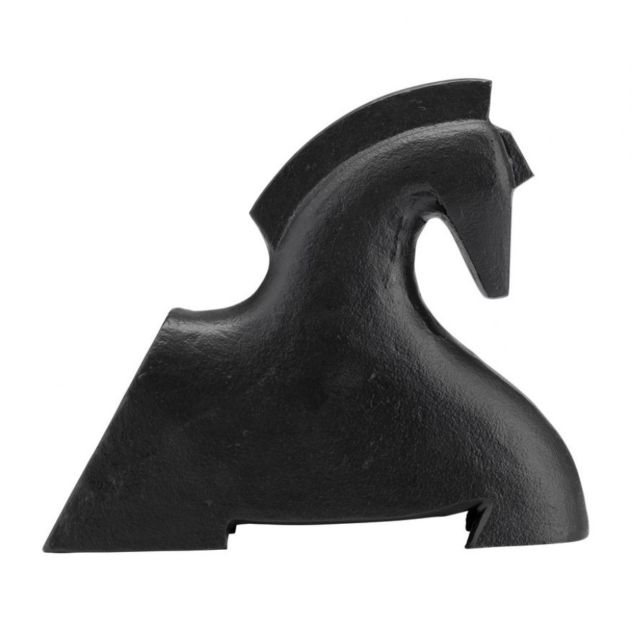 Sagebrook - 8" Metal Horse Decor in Black