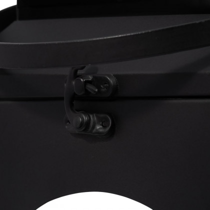 Sagebrook - 11"/16"/23"/29" Metal Open Lanterns (Set of 4) in Black