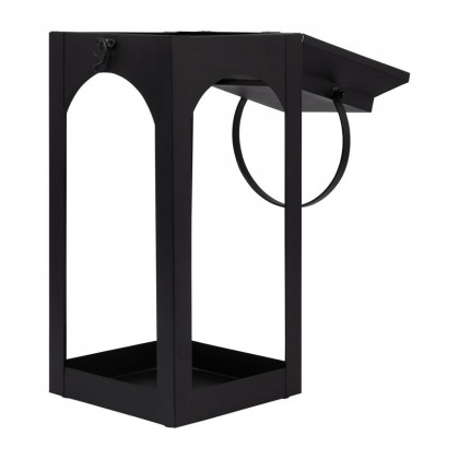 Sagebrook - 11"/16"/23"/29" Metal Open Lanterns (Set of 4) in Black
