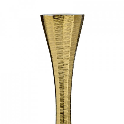 Sagebrook 12" Metal Taper Candle Holder - Brass