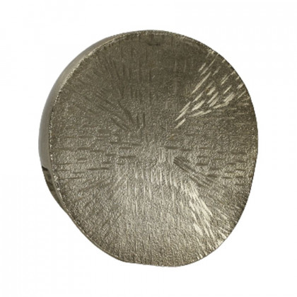 Sagebrook - 8" Metal Etched Oval Vase