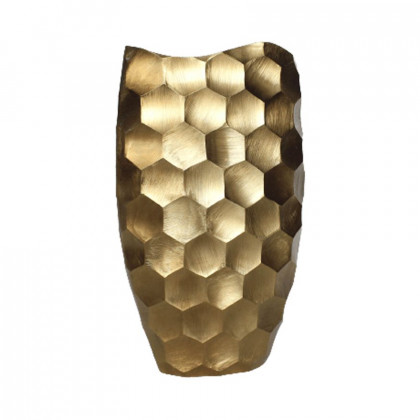 Sagebrook - 20" Metal Honeycomb Vase