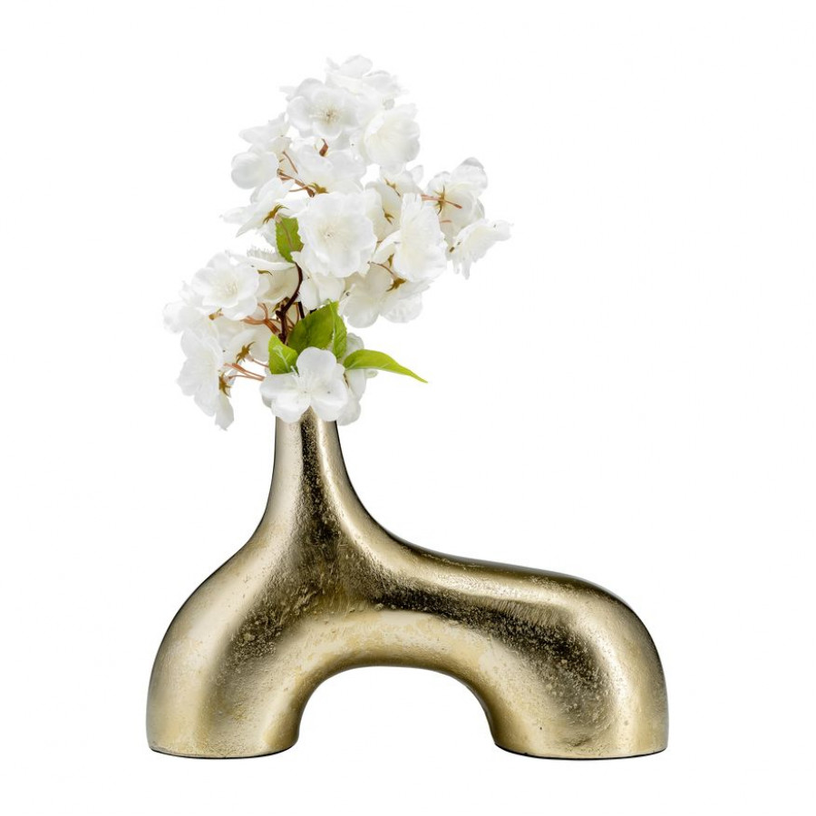 Sagebrook - 8" Metal Abstract Vase