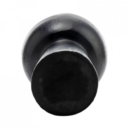 Sagebrook 12" Metal Mid Ellipsoid Vase - Black