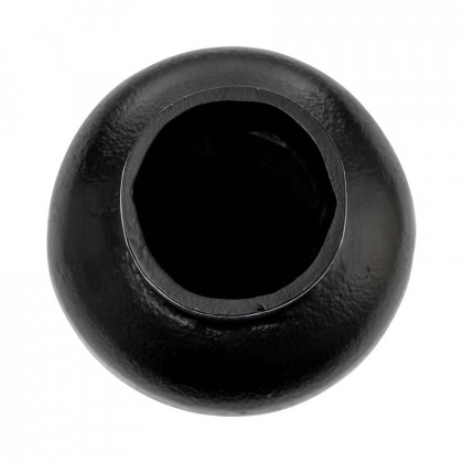 Sagebrook 12" Metal Mid Ellipsoid Vase - Black