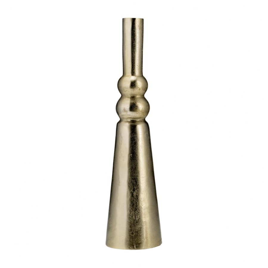Sagebrook - 21" Metal Abstract Pillar Vase in Gold