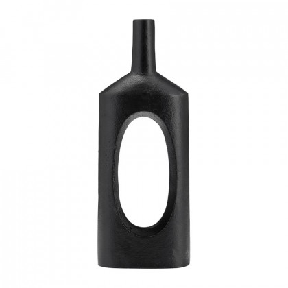Sagebrook - 12" Metal Mid Ellipsoid Vase