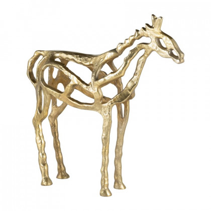 Sagebrook - 14" Metal Horse Illusion Sculpture