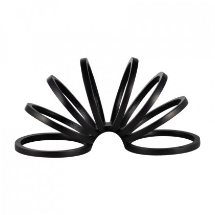 Sagebrook - 11" Metal Slinky Ring Decor