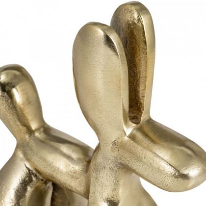Sagebrook - 8" Metal Ballon Dog Decor in Gold