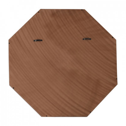 Sagebrook - Wood Octagon Shaped Mirror in Cherry