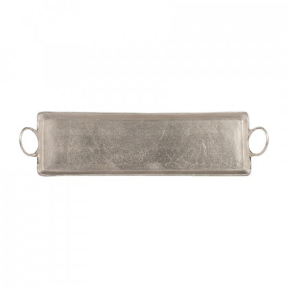 Sagebrook - Metal Casted Trays (Set Of 3) in Metallic