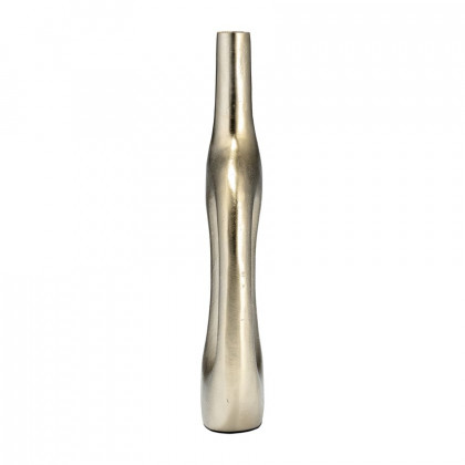 Sagebrook 15" Metal Hollow Handles Vase - Champagne