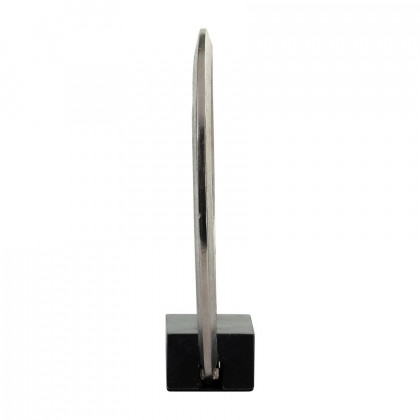 Sagebrook Metal,12",standing Ring With base ,nickel/Black
