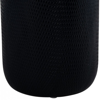 Sagebrook 10" Ceramic Grooved Vase - Navy Blue