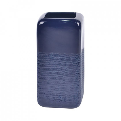 Sagebrook - 10" Ceramic Grooved Vase