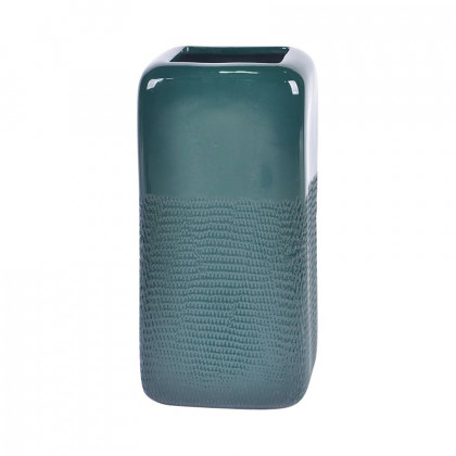 Sagebrook - 7" Ceramic Vase With Weaving
