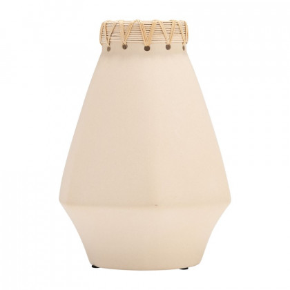Sagebrook - 7" Ceramic Vase With Weaving