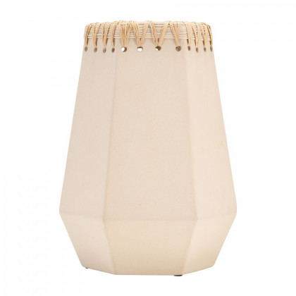 Sagebrook - 7" Ceramic Vase With Weaving