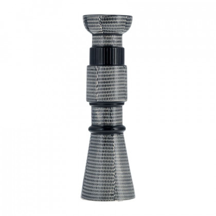 Sagebrook - 12" Ceramic Dotted Pillar Candle Holder