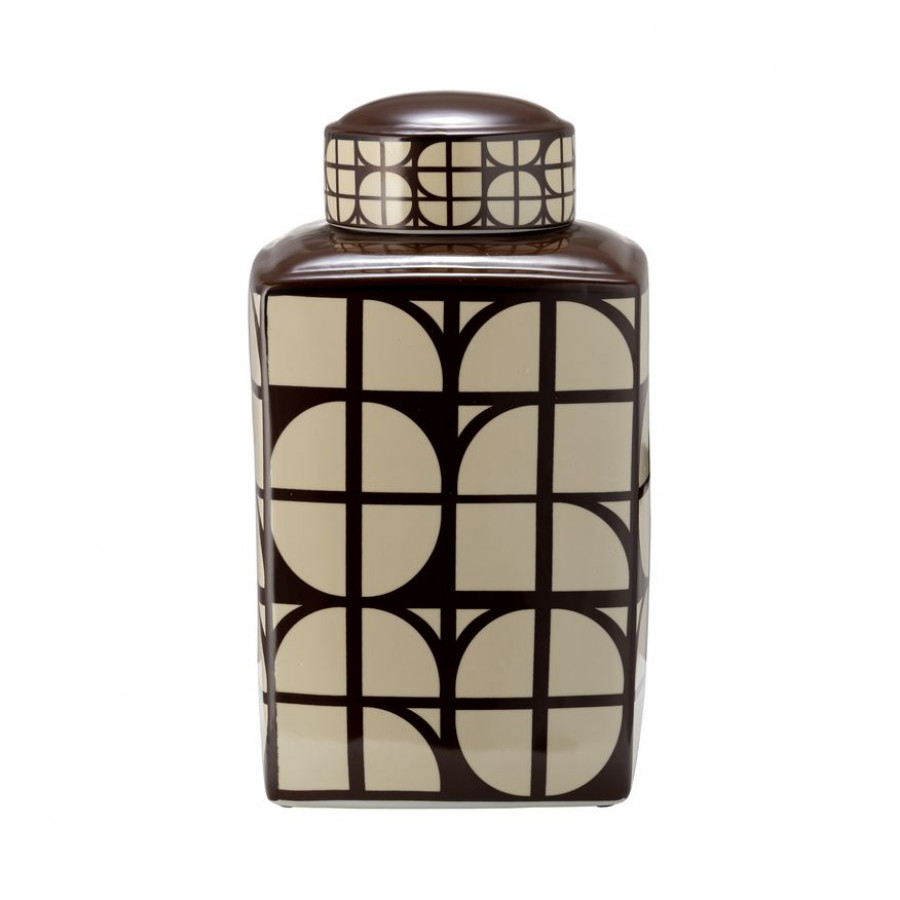 Sagebrook - 16" Glass Metallic Bottle With Stone Top