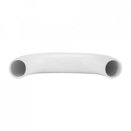 Sagebrook 12" Ceramic Half Circle Vase - White