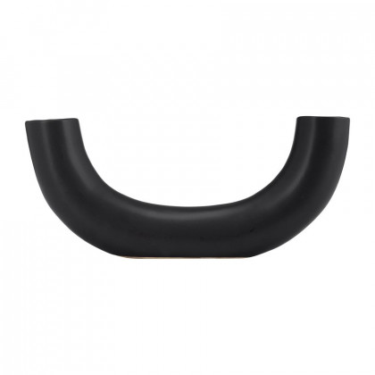 Sagebrook - 12" Ceramic Half Circle Vase