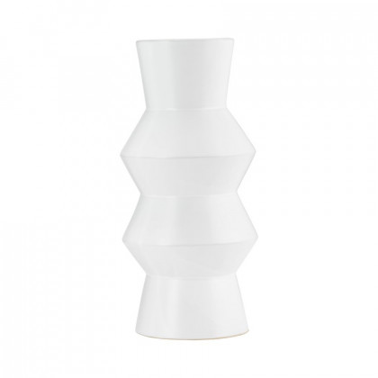Sagebrook - 7" Ceramic Round Botanical Vase