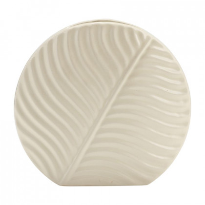 Sagebrook - 7" Ceramic Round Botanical Vase
