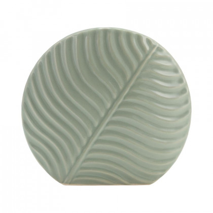 Sagebrook - 7" Ceramic Round Botanical Vase