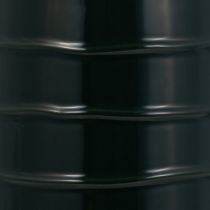 Sagebrook 17" Ceramic Tribal Vase - Forest Green