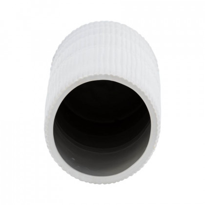 Sagebrook 15" Ceramic Lined Cylinder Vase - White