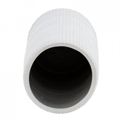 Sagebrook 18" Ceramic Lined Cylinder Vase - White