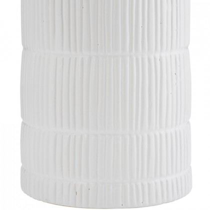 Sagebrook 18" Ceramic Lined Cylinder Vase - White