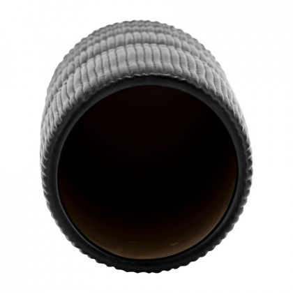 Sagebrook 18" Ceramic Lined Cylinder Vase - Matte Black