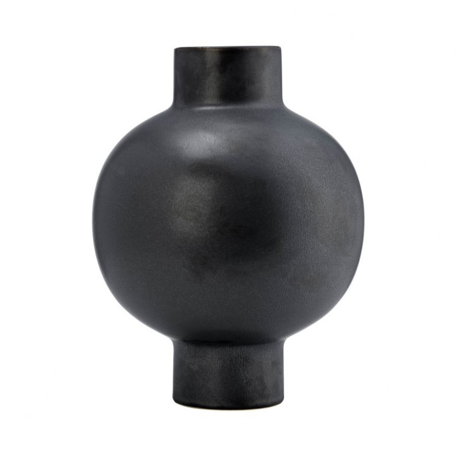 Sagebrook 15" Ceramic Bubble Vase - Gray
