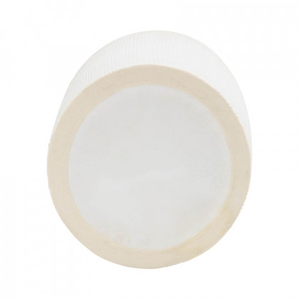 Sagebrook 13" Ceramic Ridged Vase - White