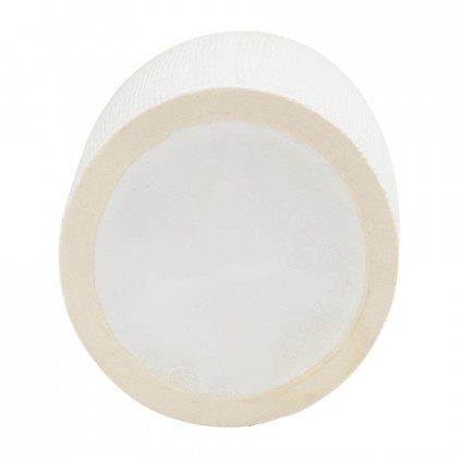 Sagebrook 16" Ceramic Ridged Vase - White