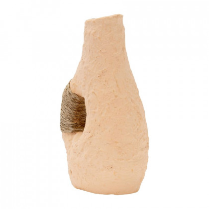 Sagebrook - 11" Terracotta Single Handle With Twine Vase