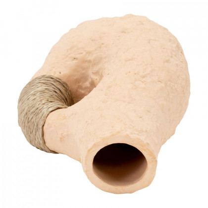 Sagebrook - 11" Terracotta Single Handle With Twine Vase