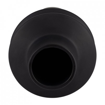 Sagebrook 11" Ceramic Modern Vase - Black