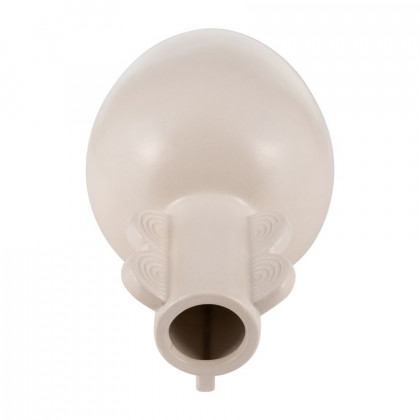 Sagebrook 9" Ceramic Eared Vase - Cotton