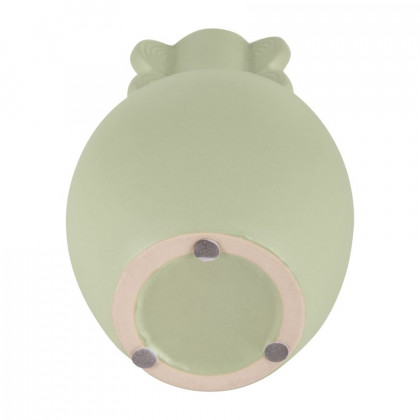 Sagebrook 9" Ceramic Eared Vase - Cucumber